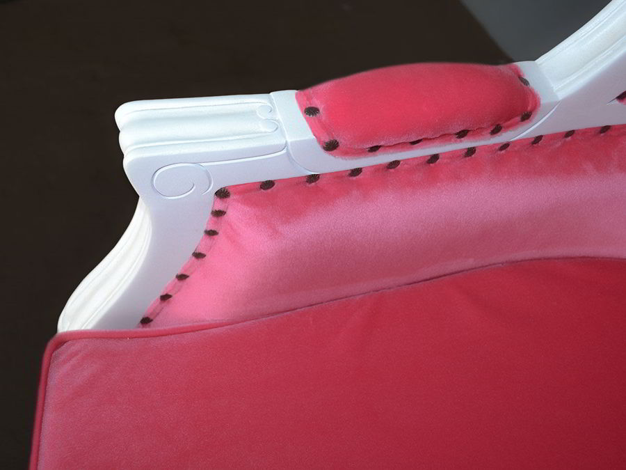 Backrest upholstery detail