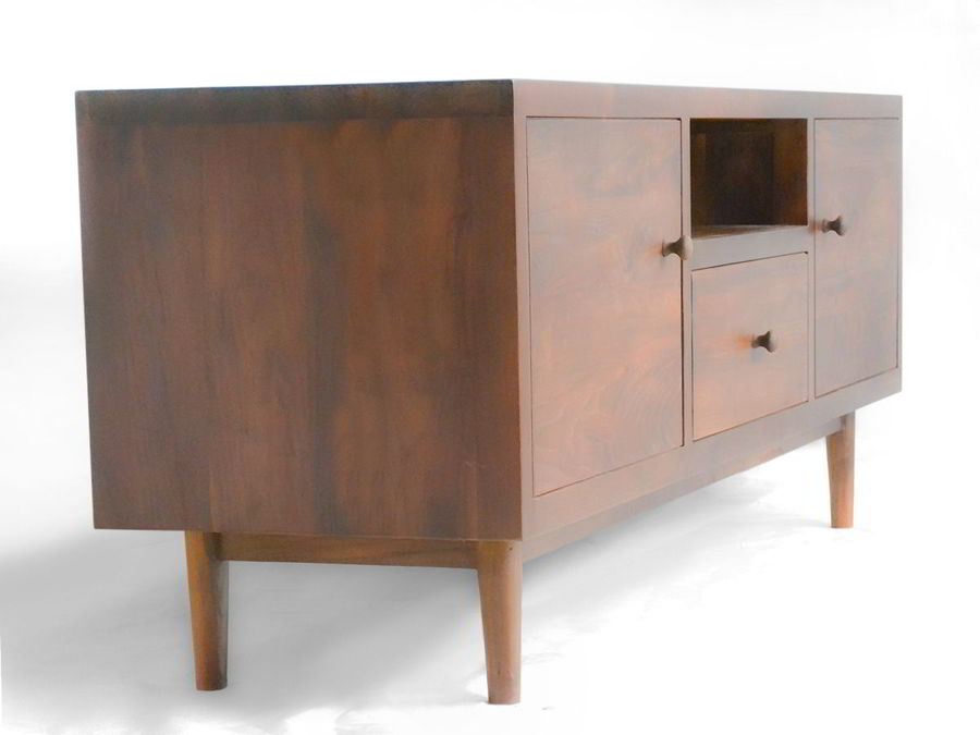 Mangus Tv cabinet front left full view