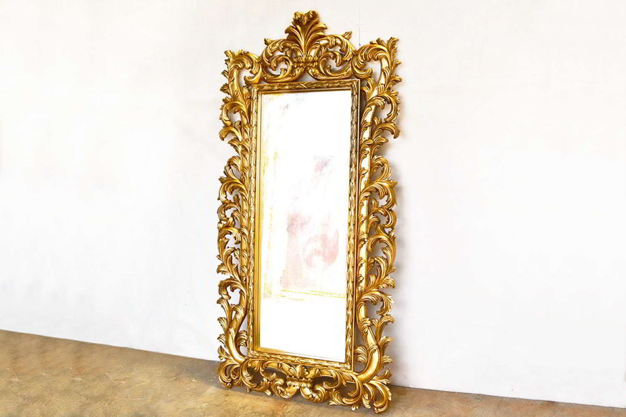 Acanthus mirror right front view