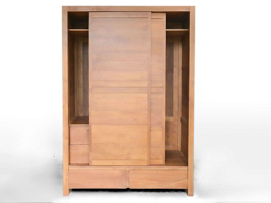 Front view, 2 drawers at the bottom shown